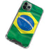 Brazil Flag iPhone 12 Pro Clear Case